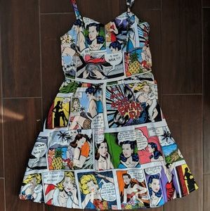 Comic strip dress